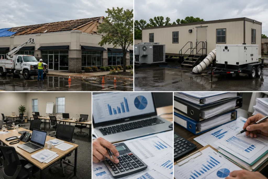 Commercial Hail Damage Insurance Claim 1