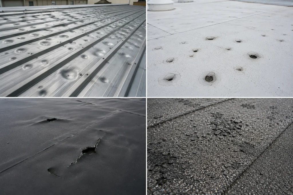Commercial Hail Damage Insurance Claim 2